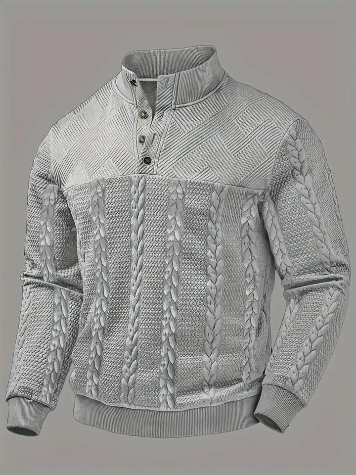 Dawson | Long Sleeve Sweater With Striped