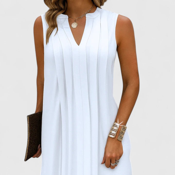 Clarhild™ | Elegant Flattering V-Neck Dress
