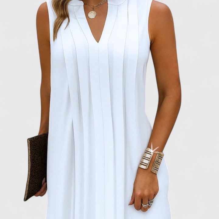 Clarhild™ | Elegant Flattering V-Neck Dress