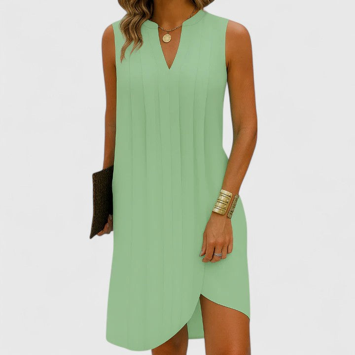 Clarhild™ | Elegant Flattering V-Neck Dress