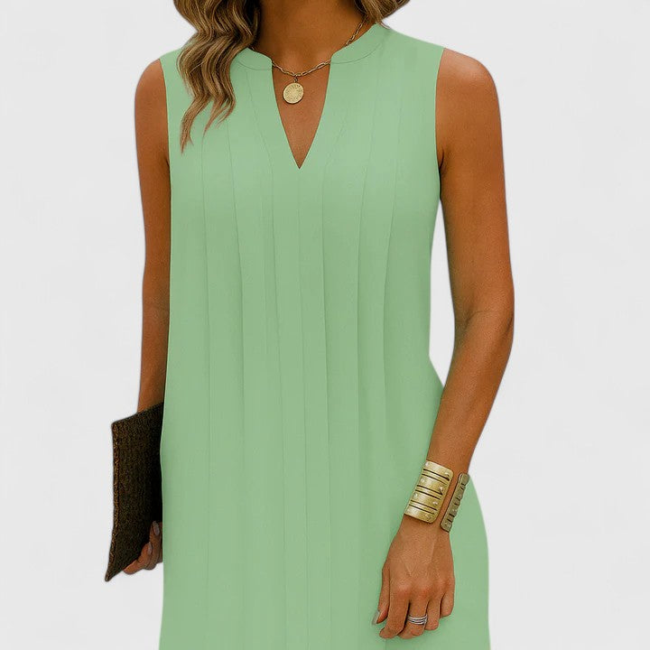 Clarhild™ | Elegant Flattering V-Neck Dress