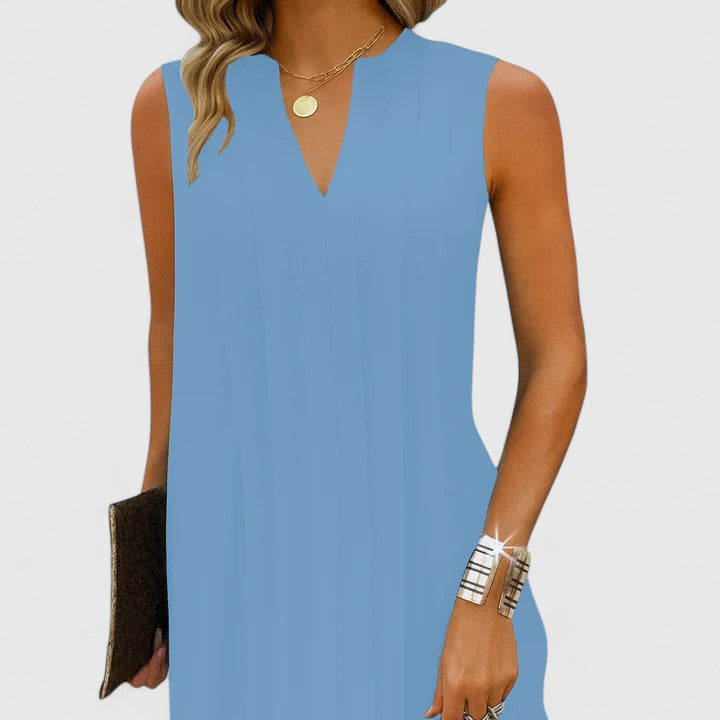 Clarhild™ | Elegant Flattering V-Neck Dress