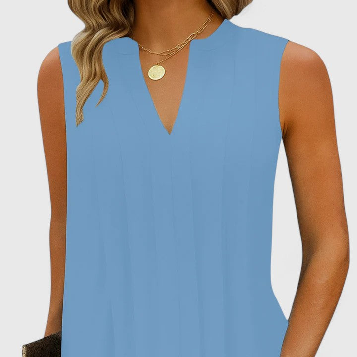 Clarhild™ | Elegant Flattering V-Neck Dress
