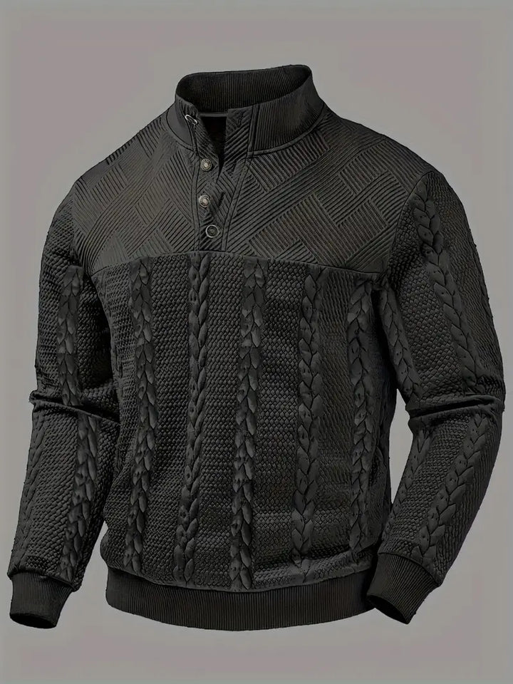 Dawson | Long Sleeve Sweater With Striped