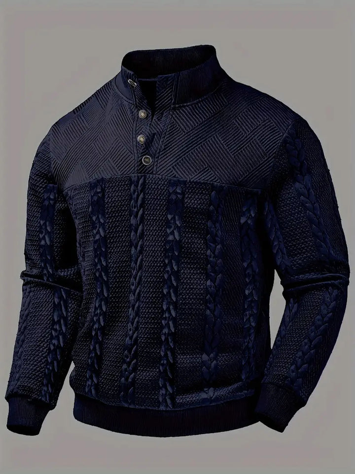 Dawson | Long Sleeve Sweater With Striped