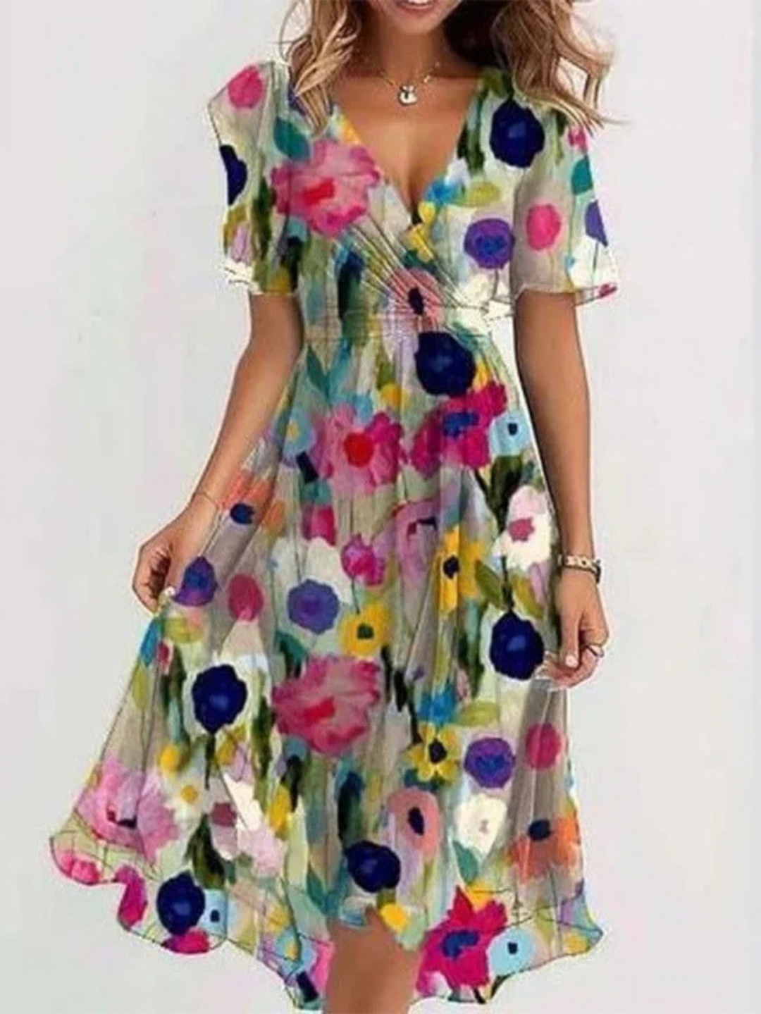 Matilda™ | Summer Dress With Tummy Control