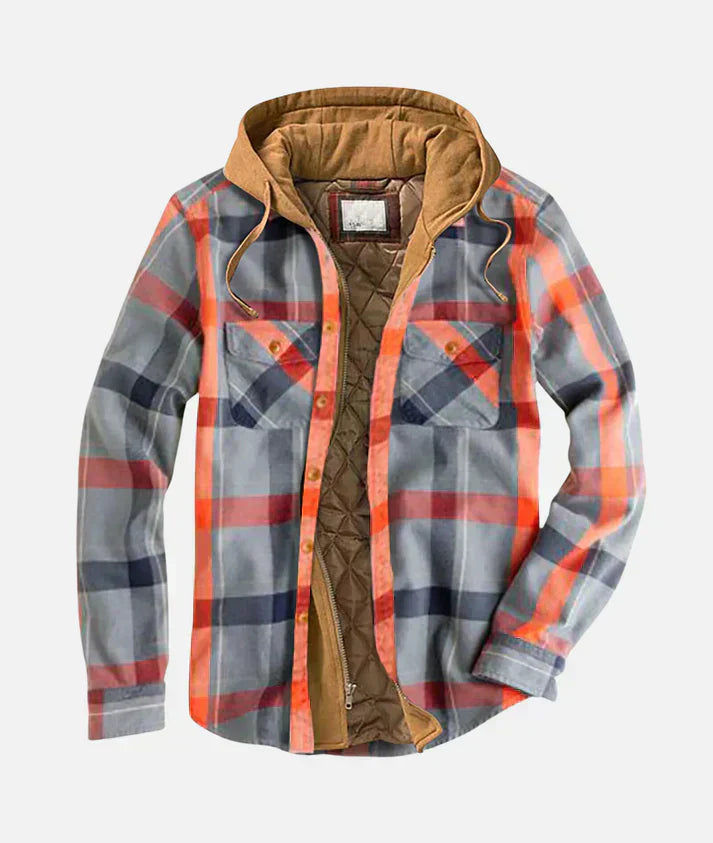 Jamie | Patchwork checked jacket