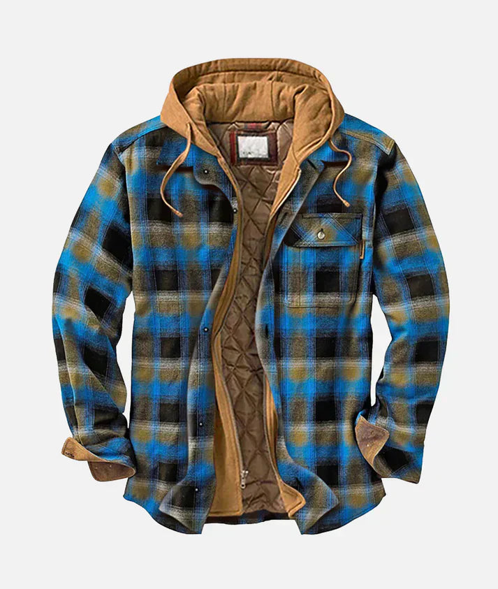 Jamie | Patchwork checked jacket