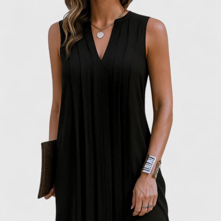Clarhild™ | Elegant Flattering V-Neck Dress
