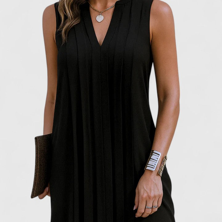 Clarhild™ | Elegant Flattering V-Neck Dress