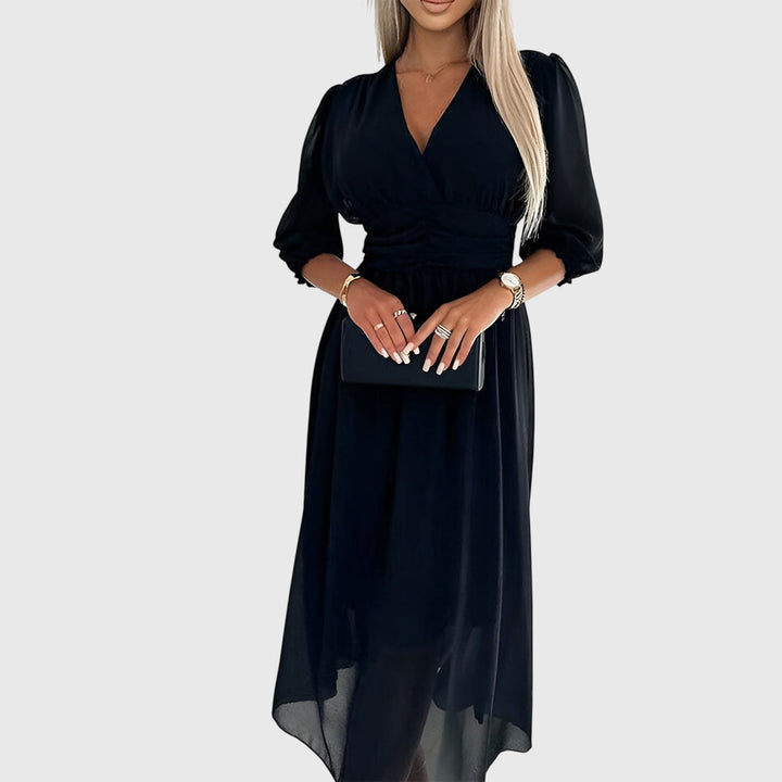 Chloe™ | Vestido de chiffon leve e sedoso