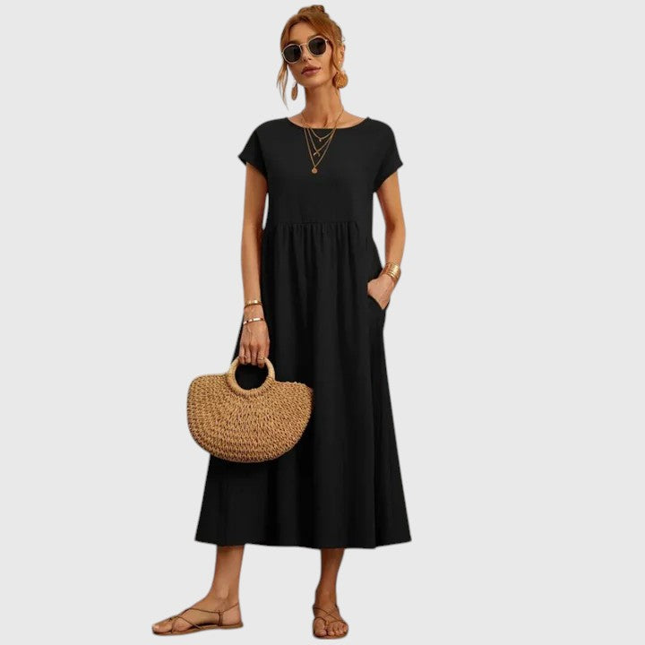 Fenella | Confortável Vestido Midi