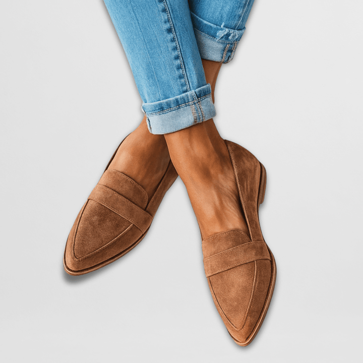 Helen | Suede Orthopedic Loafers