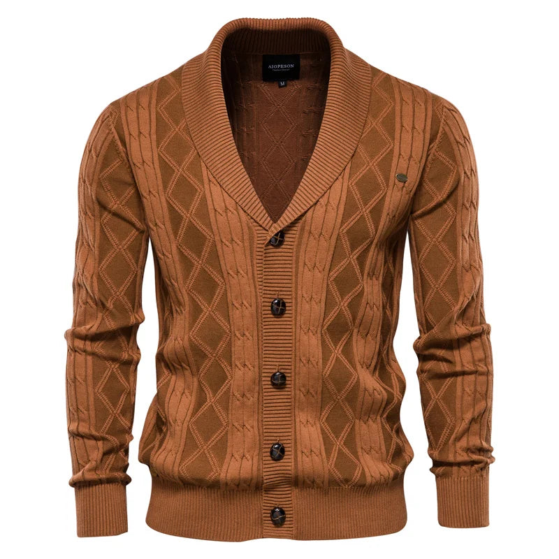 Corey | Men's button-up cardigan