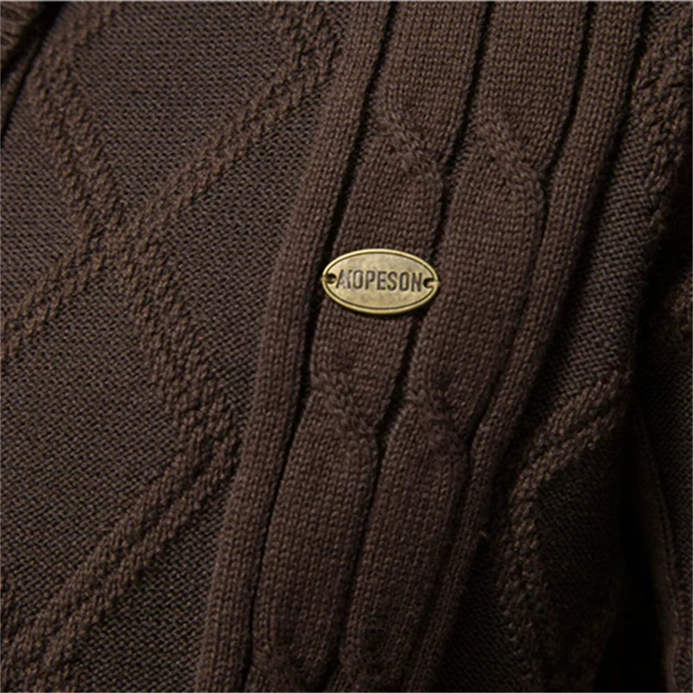 Corey | Men's button-up cardigan