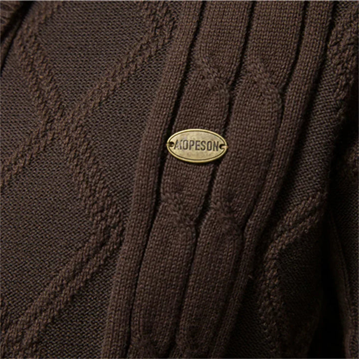 Corey | Men's button-up cardigan
