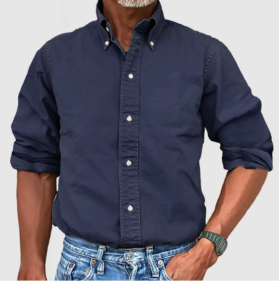 Nelson | Essential Long-Sleeve Shirt