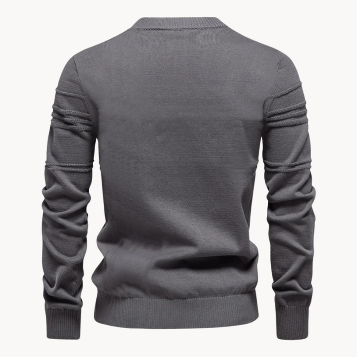 Rylan | Stylish men's sweater with checkered design