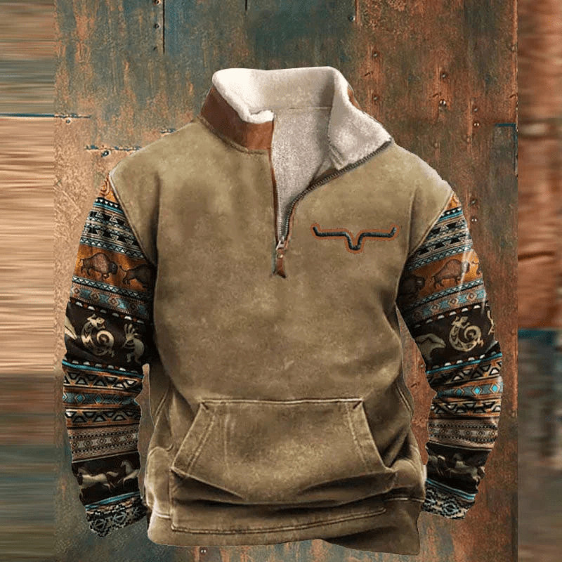 Daniel | Quarter Zip-Up Pullover