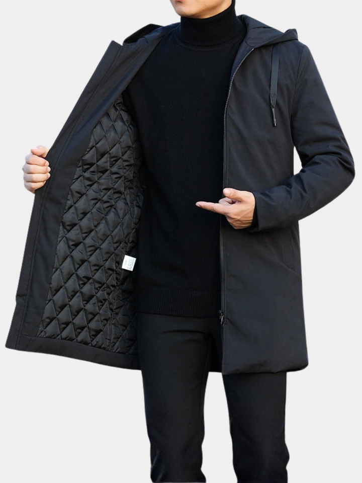 Nolan | Men’s Winter Jacket with Hood