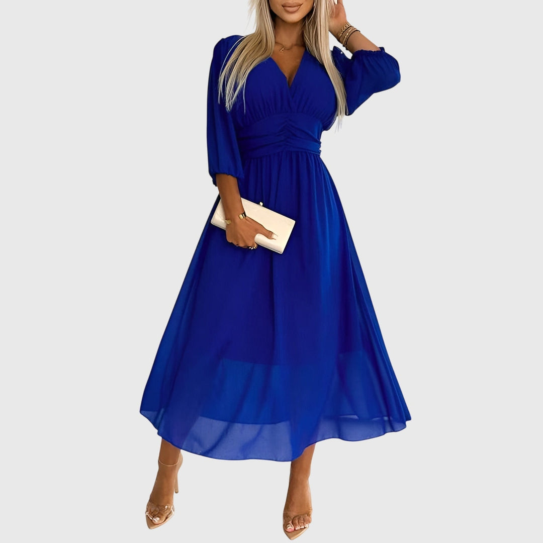 Chloe™ | Vestido de chiffon leve e sedoso