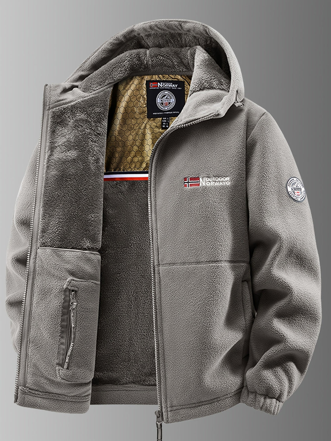 Nathaniel | Thermal Fleece Winter Jacket