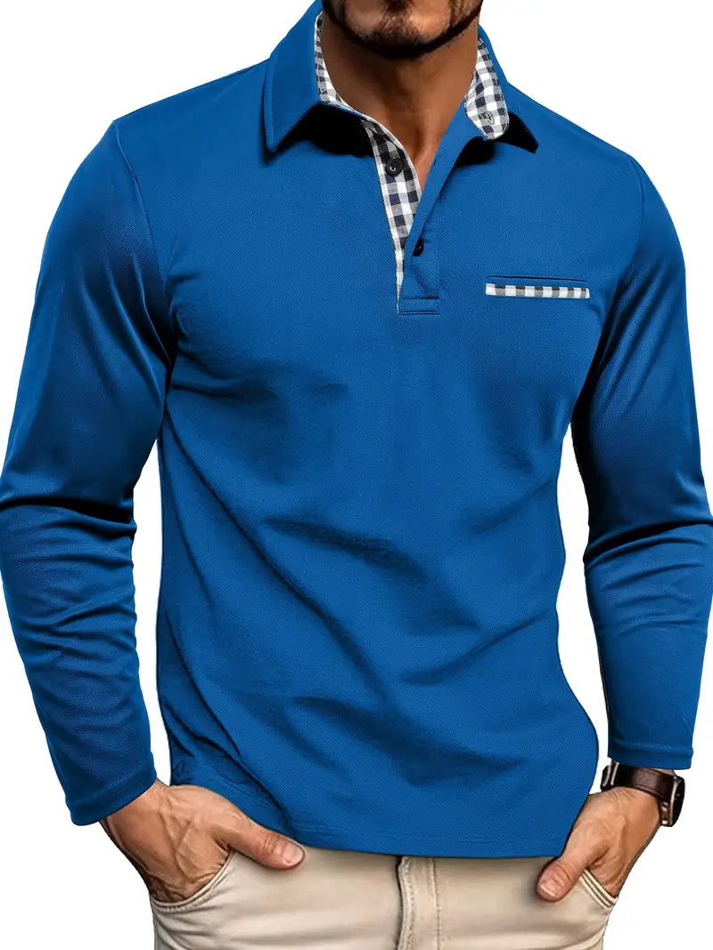 Leon | Long Sleeved Polo Shirt