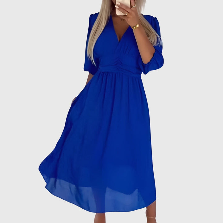 Chloe™ | Vestido de chiffon leve e sedoso