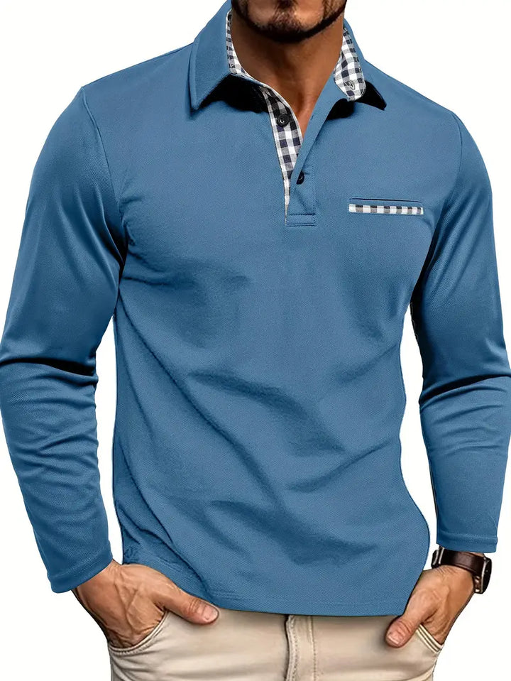 Leon | Long Sleeved Polo Shirt